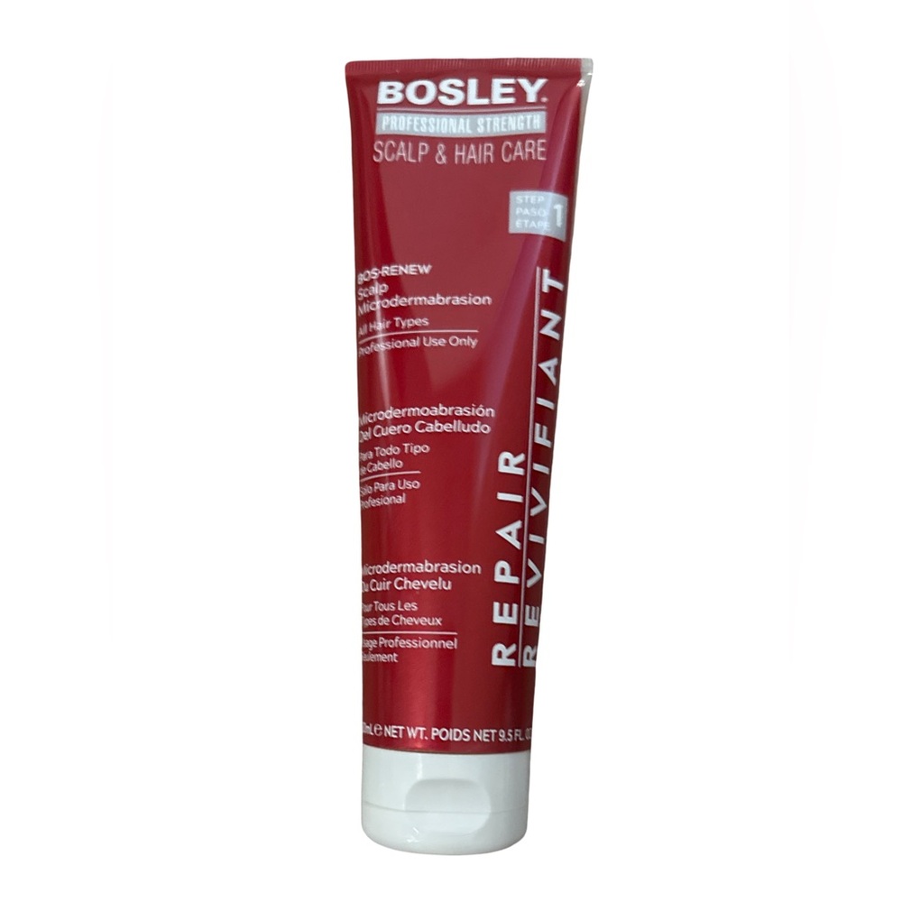 New Bosley Professional Strength Bos Renew Scalp Micro-Dermabrasion 9.5oz NEW